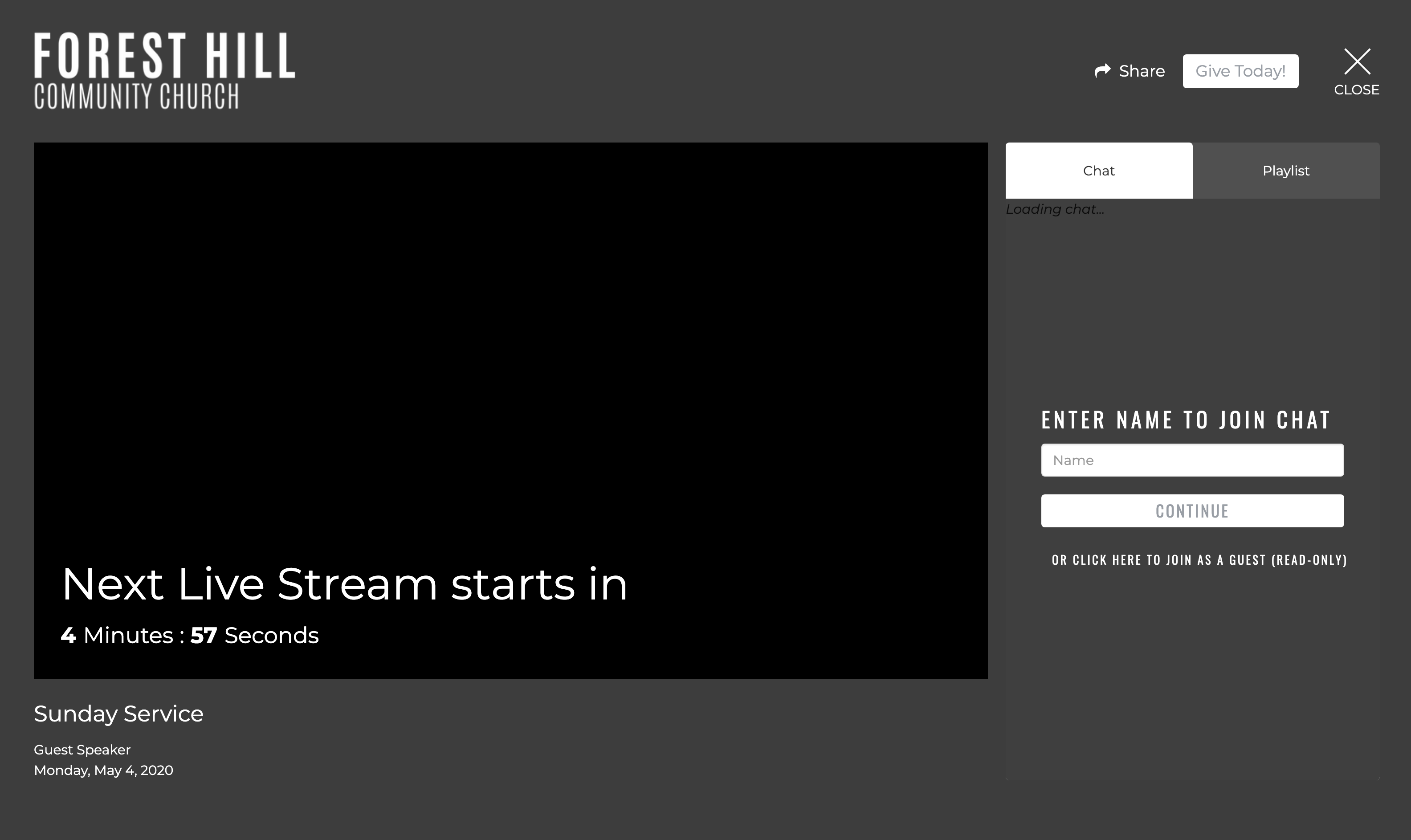 Style and Customize Your Sites Live Stream Player Tithely
