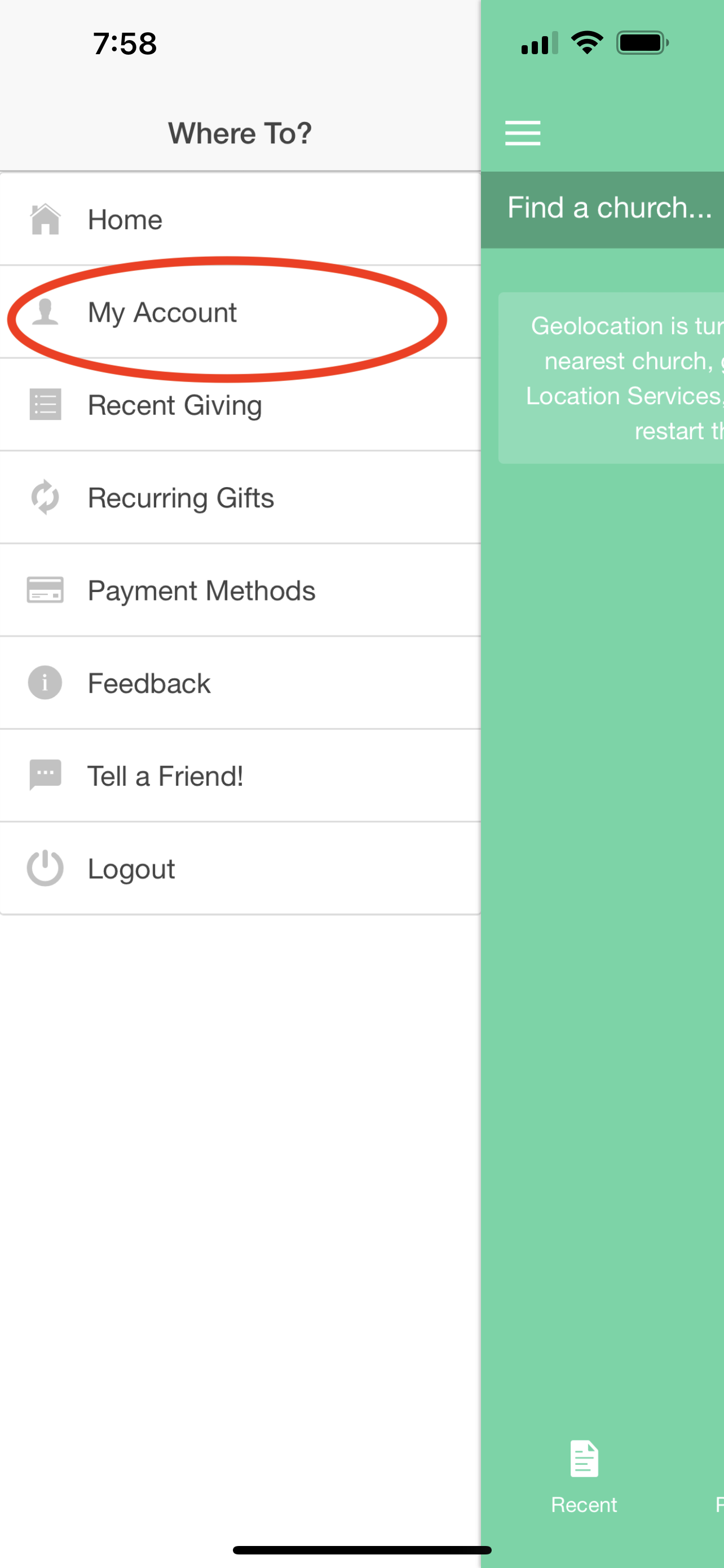 Tithely App Sidebar.PNG