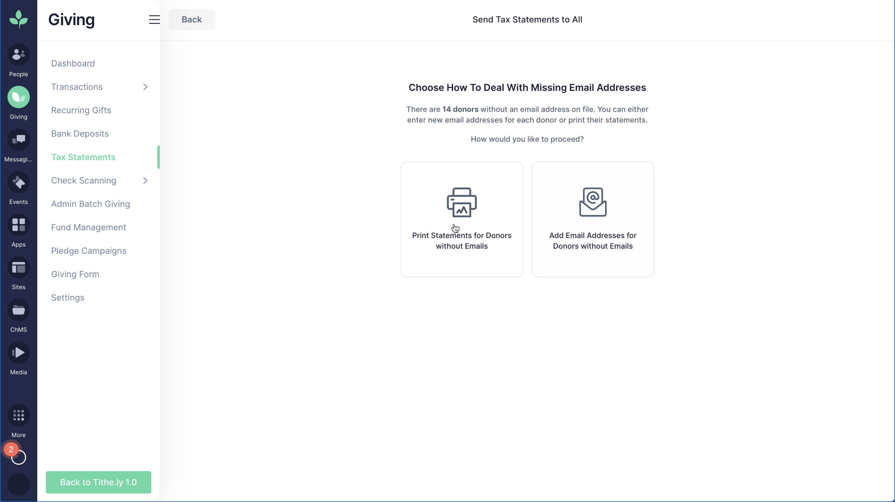 Options for donors without emails.png